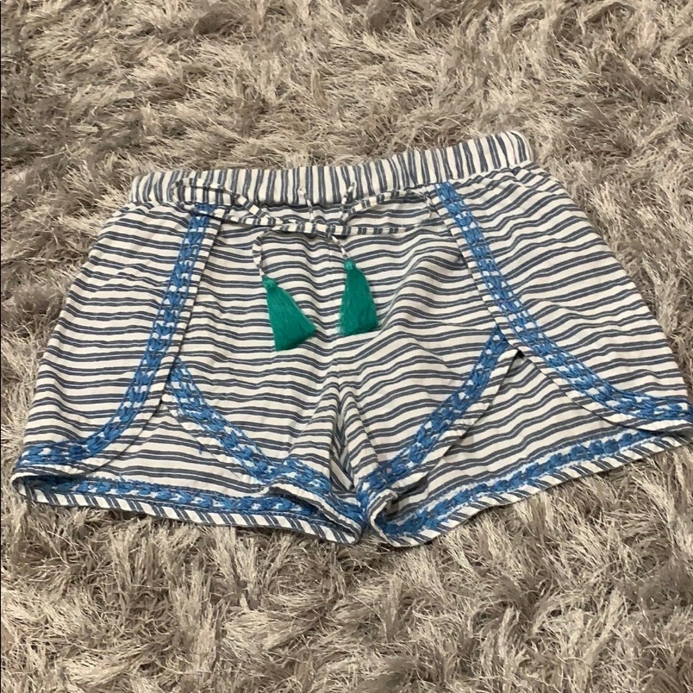 Embroidered shorts